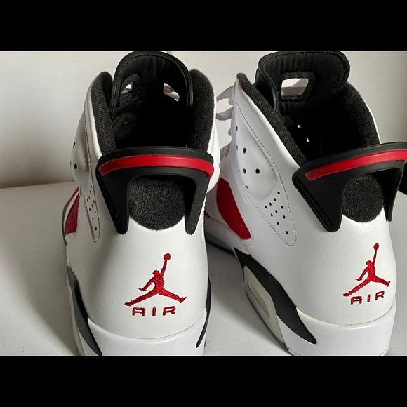 MINT CONDITION 2014 Air Jordan 6 'Carmine' - Picture 6 of 12
